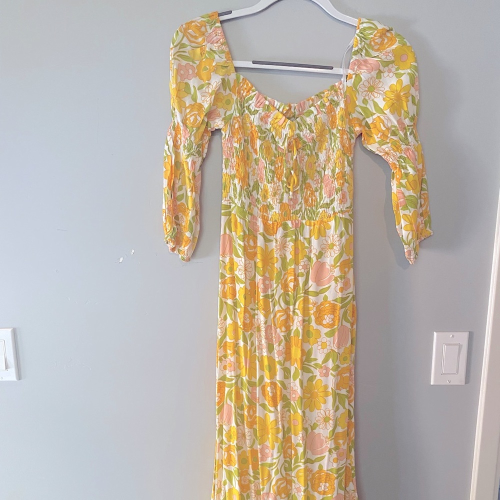 NWT Faithful the Brand floral midi dress